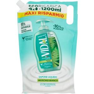 VIDAL SAPONE ECORIC.WHITE MUSK ML.1200