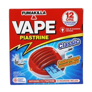 VAPE INSETTICIDA ELETTRODIFFUSORE + 10 PIASTRINE