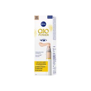 NIVEA VISO Q10 POWER 3in1 EYE CARE CUSHION 02 NUDE APPLICATORE A CUSCINETTO 4 ML