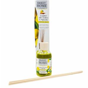 Suarez Sweet Home Profumatore Ambiente Bastoncini Legno Di Cedro E Spezie 100ml