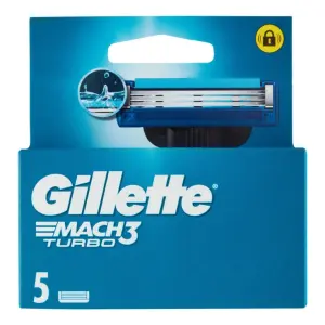 GILLETTE MACH3 TURBO RICAMBI 5 PZ