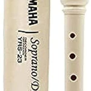 Flauto Soprano Descant YRS-23 con Scovolino e Custodia Flauto