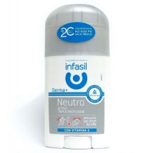 Infasil Deodorante Stick - 40Ml - Neutro Tripla Protezione