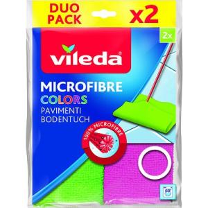 VILEDA PAVIMENTI MICROFIBRA COLOR PZ.2