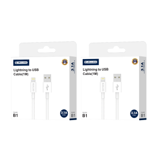 JELLICO A1 Lightning Charging Data Cable – 3.1A – 1M
