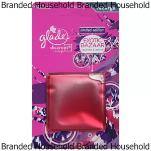 DEODORANTE RICARICA DISCRETA GLADE SCEGLI PROFUMO EXOTIC BAZAAR 8G